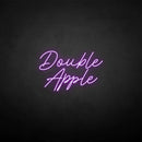 'Double apple' neon sign - VINTAGE SIGN