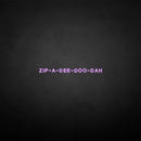 'ZIP' neon sign - VINTAGE SIGN