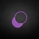 'Shadow of circle' neon sign - VINTAGE SIGN