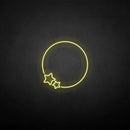 'Moon and star' neon sign - VINTAGE SIGN