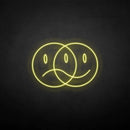 'Double faced' neon sign - VINTAGE SIGN