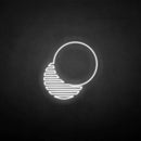 'Shadow of circle' neon sign - VINTAGE SIGN