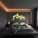 'Good vibes only' neon sign - VINTAGE SIGN
