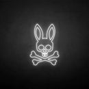 'the skeleton of the rabbit' neon sign - VINTAGE SIGN