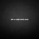 'ZIP' neon sign - VINTAGE SIGN