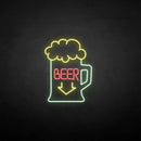 'BEER' neon sign - VINTAGE SIGN