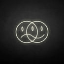 'Double faced' neon sign - VINTAGE SIGN