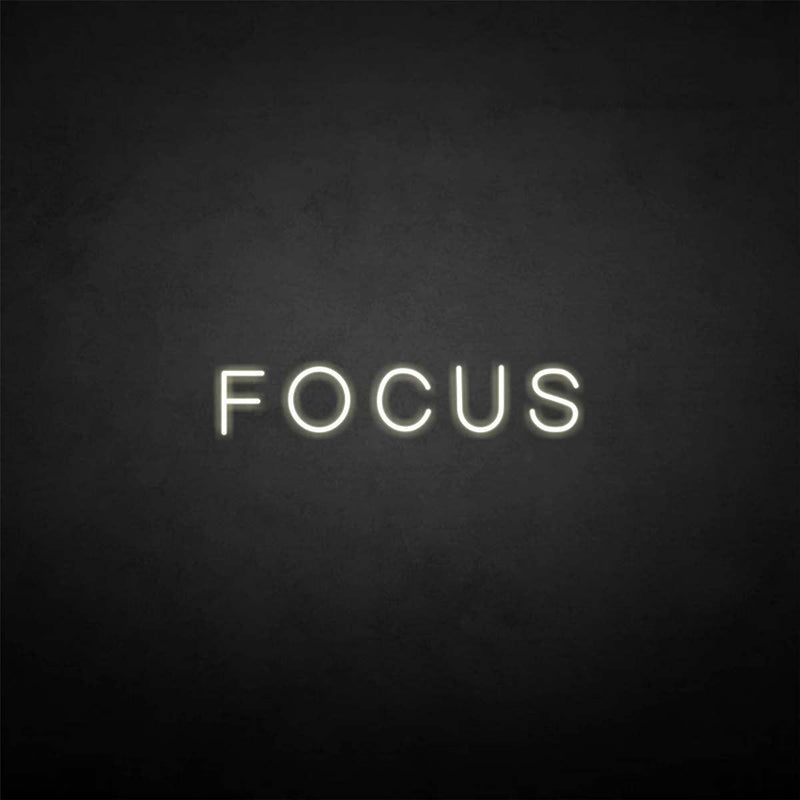 'Focus' neon sign - VINTAGE SIGN