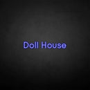'Doll house' neon sign - VINTAGE SIGN