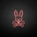 'the skeleton of the rabbit' neon sign - VINTAGE SIGN