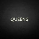 'QUEENS' neon sign - VINTAGE SIGN