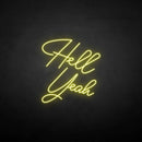 'Hello yeah' neon sign - VINTAGE SIGN