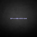 'ZIP' neon sign - VINTAGE SIGN