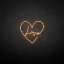'love' neon sign - VINTAGE SIGN