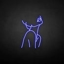'Woman pose' neon sign - VINTAGE SIGN