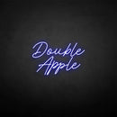 'Double apple' neon sign - VINTAGE SIGN