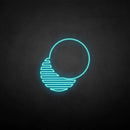 'Shadow of circle' neon sign - VINTAGE SIGN