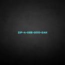 'ZIP' neon sign - VINTAGE SIGN