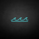 'Sea wave' neon sign - VINTAGE SIGN