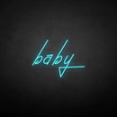 'Baby' neon sign - VINTAGE SIGN