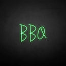 'BBQ' neon sign - VINTAGE SIGN