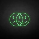 'Double faced' neon sign - VINTAGE SIGN