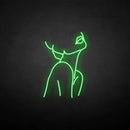 'Woman pose' neon sign - VINTAGE SIGN