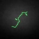 'Faces' neon sign - VINTAGE SIGN