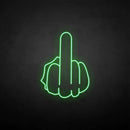 'Middle finger' neon sign - VINTAGE SIGN