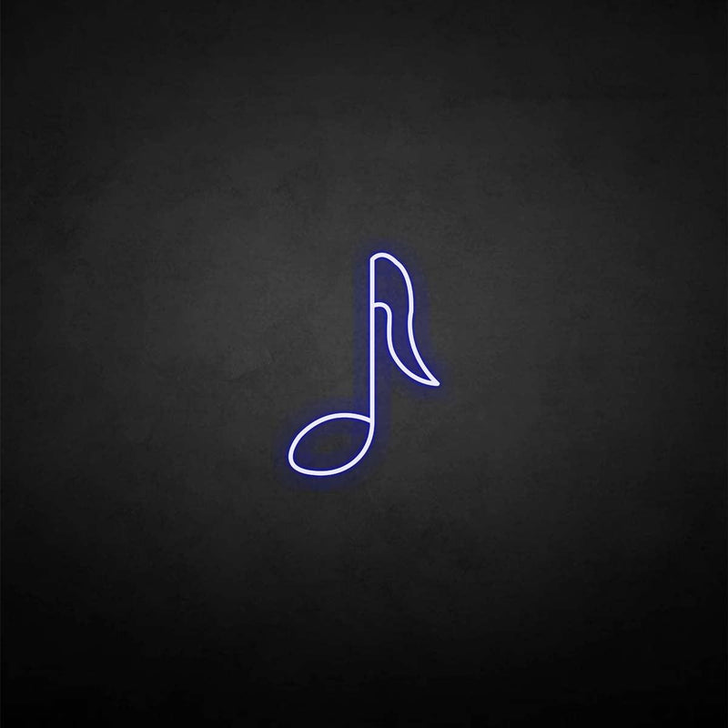 'Musical note' neon sign - VINTAGE SIGN