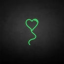 'Heart balloon ' neon sign - VINTAGE SIGN