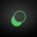'Shadow of circle' neon sign - VINTAGE SIGN