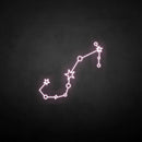 'scorpio' neon sign - VINTAGE SIGN
