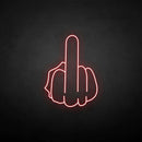 'Middle finger' neon sign - VINTAGE SIGN