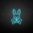 'the skeleton of the rabbit' neon sign - VINTAGE SIGN