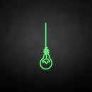 'bulb' neon sign - VINTAGE SIGN