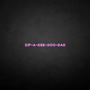 'ZIP' neon sign - VINTAGE SIGN