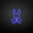 'the skeleton of the rabbit' neon sign - VINTAGE SIGN