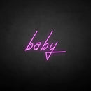 'Baby' neon sign - VINTAGE SIGN