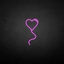 'Heart balloon ' neon sign - VINTAGE SIGN