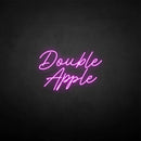 'Double apple' neon sign - VINTAGE SIGN