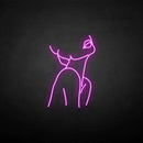 'Woman pose' neon sign - VINTAGE SIGN