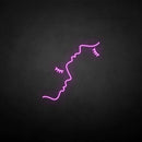 'Faces' neon sign - VINTAGE SIGN