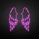 'wings' neon sign - VINTAGE SIGN