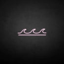 'Sea wave' neon sign - VINTAGE SIGN