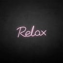 'Relax' neon sign - VINTAGE SIGN