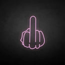 'Middle finger' neon sign - VINTAGE SIGN
