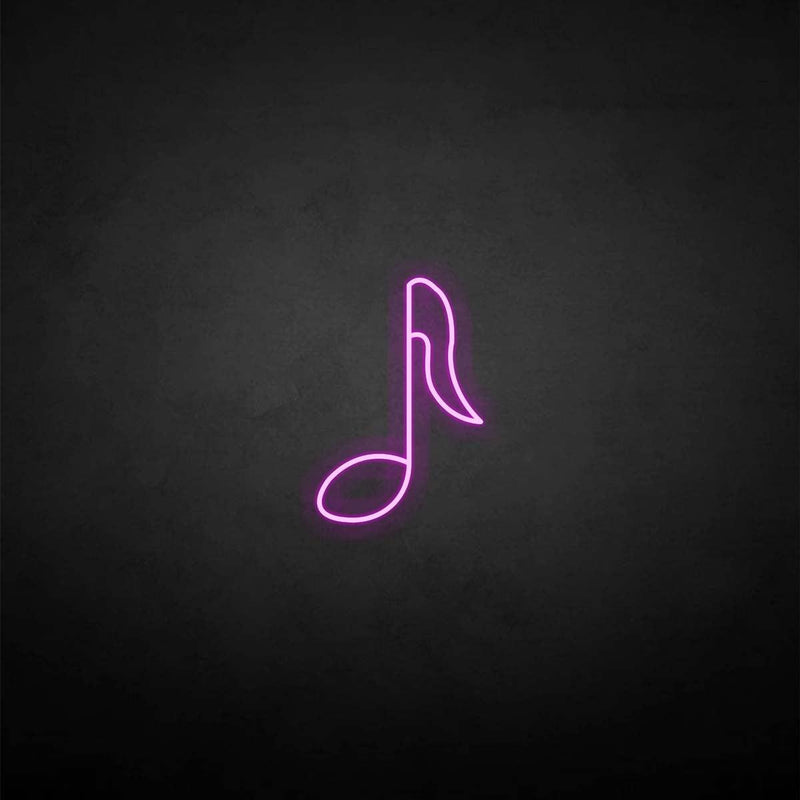 'Musical note' neon sign - VINTAGE SIGN