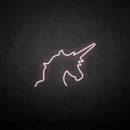 'unicorn' neon sign - VINTAGE SIGN
