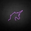 'unicorn' neon sign - VINTAGE SIGN